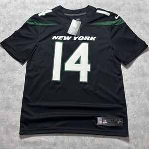 Sam Darnold Nike Black New York Jets On Field NFL Mens Jersey Size Mens M NWT
